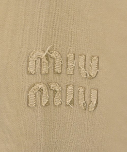 Miu Miu（ミュウミュウ）スウェット ベージュ サイズ:M レディース/2200622402246