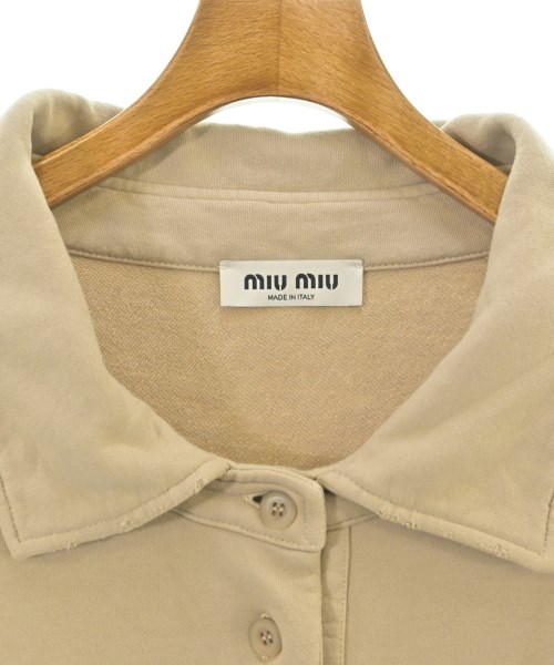 Miu Miu（ミュウミュウ）スウェット ベージュ サイズ:M レディース/2200622402246