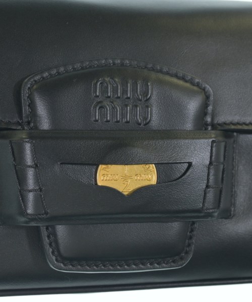 Miu Miu（ミュウミュウ）ショルダーバッグ 黒 サイズ:- レディース/2200622402468