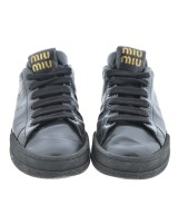 Miu Miu（ミュウミュウ）スニーカー 黒 サイズ:EU37 1/2(24cm位) レディース/2200622402567
