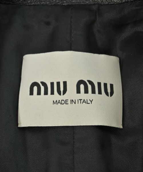 Miu Miu（ミュウミュウ）カジュアルジャケット 黒 サイズ:38(S位) レディース/2200622402635