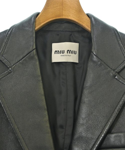 Miu Miu（ミュウミュウ）カジュアルジャケット 黒 サイズ:38(S位) レディース/2200622402635