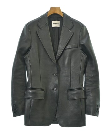 Miu Miu（ミュウミュウ）カジュアルジャケット 黒 サイズ:38(S位