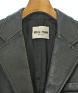 Miu Miu（ミュウミュウ）カジュアルジャケット 黒 サイズ:38(S位) レディース/2200622402635