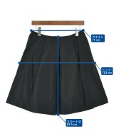 Miu Miu（ミュウミュウ）ひざ丈スカート 黒 サイズ:40(M位) レディース/2200622672090
