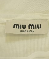 Miu Miu（ミュウミュウ）Tシャツ・カットソー 白 サイズ:M レディース/2200623034217
