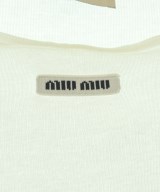 Miu Miu（ミュウミュウ）Tシャツ・カットソー 白 サイズ:M レディース/2200623034217