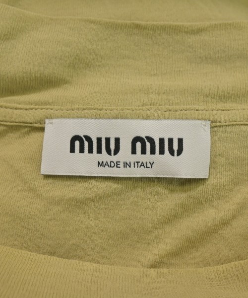 Miu Miu（ミュウミュウ）ワンピース カーキ サイズ:M レディース/2200623034224