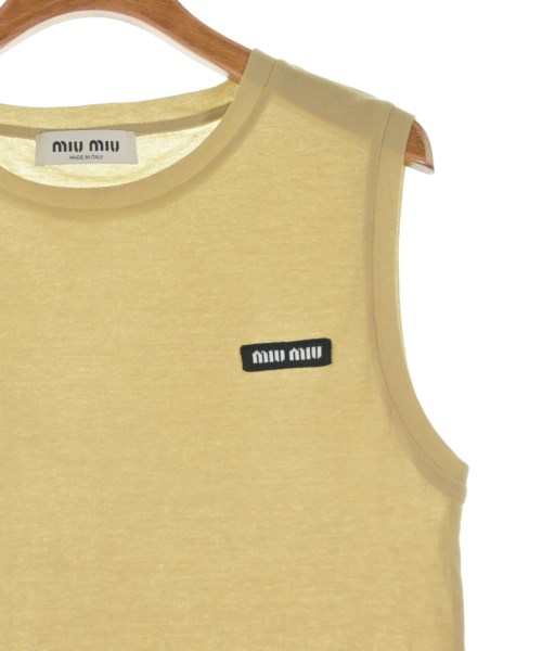 Miu Miu（ミュウミュウ）ノースリーブ ベージュ サイズ:S レディース/2200623034231