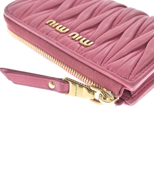Miu Miu（ミュウミュウ）カードケース ピンク サイズ:- レディース/2200623556139