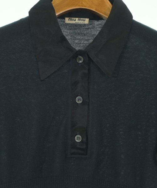 Miu Miu（ミュウミュウ）ニット・セーター 紺 サイズ:38(S位) レディース/2200612120044
