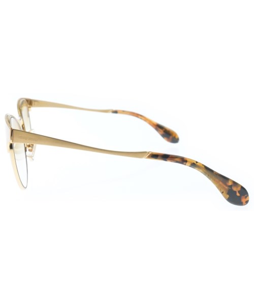 Miu Miu（ミュウミュウ）サングラス ゴールド サイズ:- レディース/2200623893081