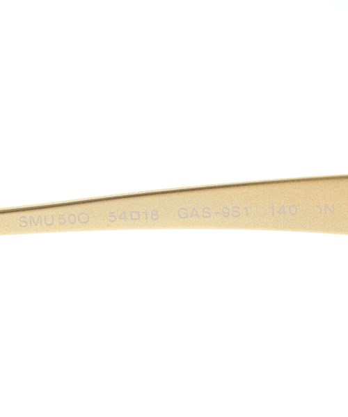 Miu Miu（ミュウミュウ）サングラス ゴールド サイズ:- レディース/2200623893081