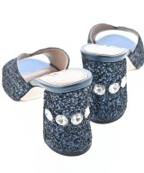 Miu Miu（ミュウミュウ）サンダル 青 サイズ:EU35 1/2(22cm位) レディース/2200623321072