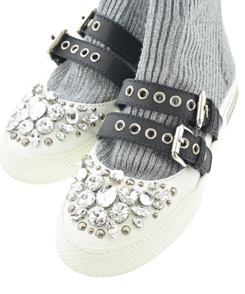 Miu Miu（ミュウミュウ）スニーカー グレー サイズ:EU35(21.5cm位) レディース/2200623321164