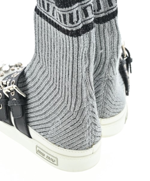 Miu Miu（ミュウミュウ）スニーカー グレー サイズ:EU35(21.5cm位) レディース/2200623321164