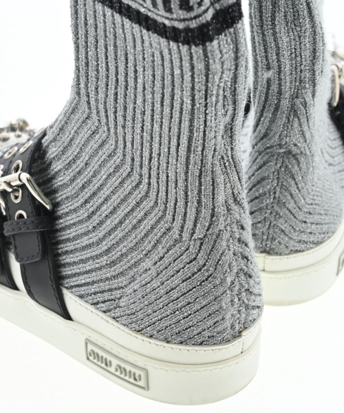Miu Miu（ミュウミュウ）スニーカー グレー サイズ:EU35(21.5cm位) レディース/2200623321164
