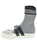 Miu Miu（ミュウミュウ）スニーカー グレー サイズ:EU35(21.5cm位) レディース/2200623321164