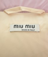 Miu Miu（ミュウミュウ）ダウンジャケット/ダウンベスト ベージュ サイズ:38(S位) レディース/2200624955047