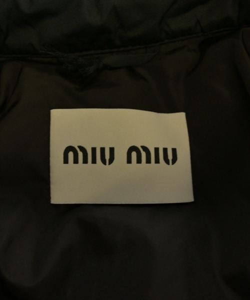 Miu Miu（ミュウミュウ）ダウンジャケット/ダウンベスト 黒 サイズ:36(XS位) レディース/2200624955061