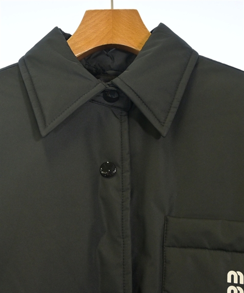 Miu Miu（ミュウミュウ）ダウンジャケット/ダウンベスト 黒 サイズ:36(XS位) レディース/2200624955061