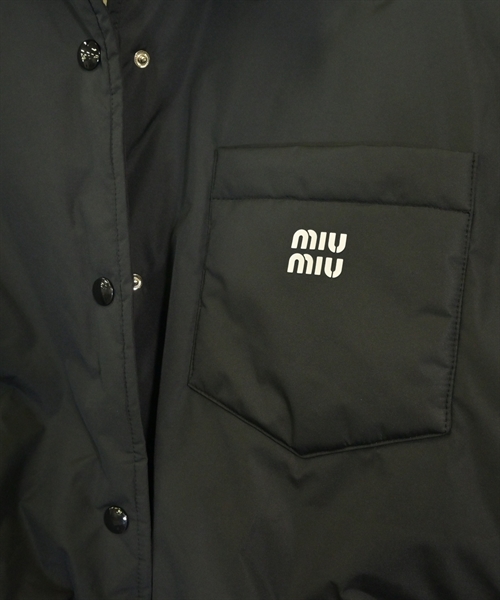 Miu Miu（ミュウミュウ）ダウンジャケット/ダウンベスト 黒 サイズ:36(XS位) レディース/2200624955061