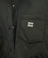 Miu Miu（ミュウミュウ）ダウンジャケット/ダウンベスト 黒 サイズ:36(XS位) レディース/2200624955061