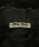 Miu Miu（ミュウミュウ）デニムジャケット 黒 サイズ:36(XS位) レディース/2200624955078