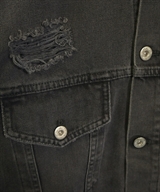 Miu Miu（ミュウミュウ）デニムジャケット 黒 サイズ:36(XS位) レディース/2200624955078