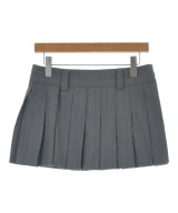 Miu Miu（ミュウミュウ）ミニスカート グレー サイズ:36(XS位) レディース/2200624955092
