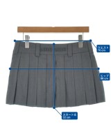 Miu Miu（ミュウミュウ）ミニスカート グレー サイズ:36(XS位) レディース/2200624955092