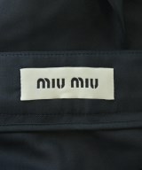 Miu Miu（ミュウミュウ）ひざ丈スカート 紺 サイズ:40(M位) レディース/2200624955108