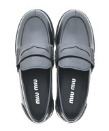 Miu Miu（ミュウミュウ）ドレスシューズ/ローファー 黒 サイズ:EU36(22.5cm位) レディース/2200624955146