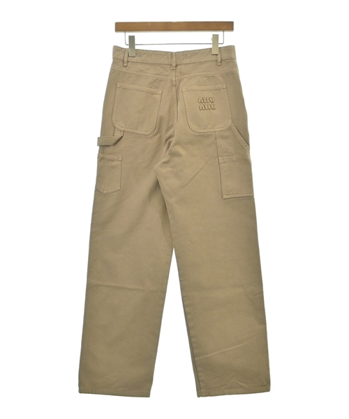 Miu Miu（ミュウミュウ）チノパン ベージュ サイズ:38(S位) レディース/2200625706037