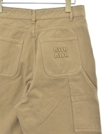 Miu Miu（ミュウミュウ）チノパン ベージュ サイズ:38(S位) レディース/2200625706037