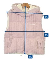 Miu Miu（ミュウミュウ）ダウンジャケット/ダウンベスト ピンク サイズ:38(S位) レディース/2200626950019