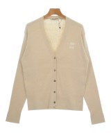 Miu Miu（ミュウミュウ）カーディガン ベージュ サイズ:38(S位) レディース/2200626950057