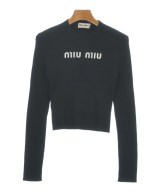 Miu Miu（ミュウミュウ）ニット・セーター 黒 サイズ:38(S位) レディース/2200626950064
