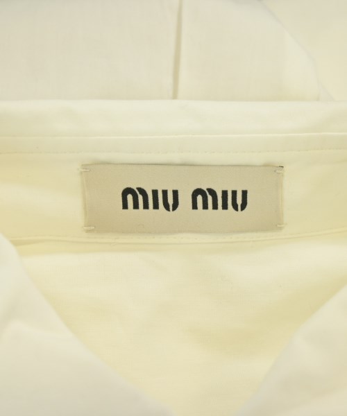 Miu Miu（ミュウミュウ）カジュアルシャツ 白 サイズ:39(M位) メンズ/2200626950071