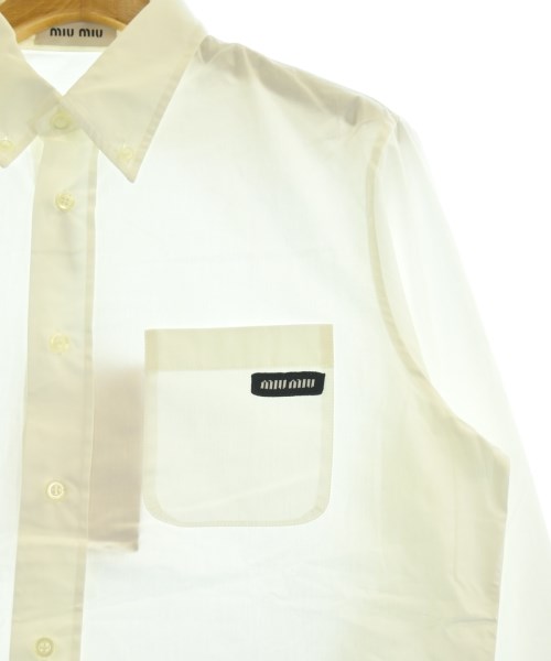 Miu Miu（ミュウミュウ）カジュアルシャツ 白 サイズ:39(M位) メンズ/2200626950071