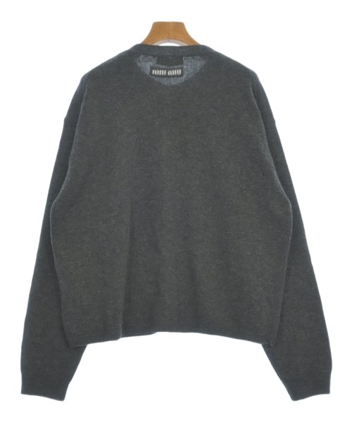 Miu Miu（ミュウミュウ）ニット・セーター グレー サイズ:44(L位) レディース/2200626950095