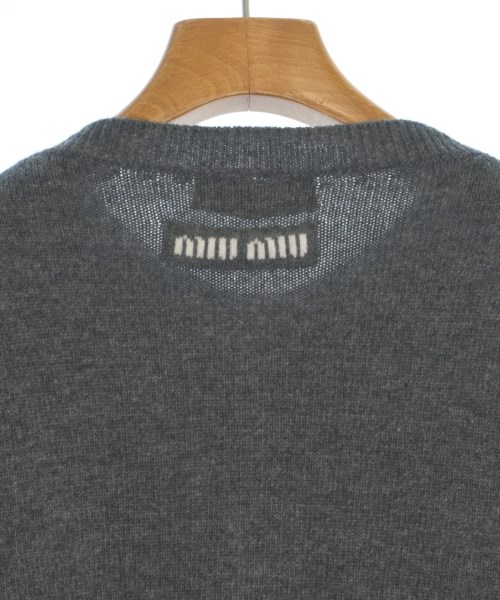 Miu Miu（ミュウミュウ）ニット・セーター グレー サイズ:44(L位) レディース/2200626950095
