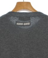 Miu Miu（ミュウミュウ）ニット・セーター グレー サイズ:44(L位) レディース/2200626950095