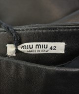Miu Miu（ミュウミュウ）ミニスカート 黒 サイズ:42(M位) レディース/2200626950118