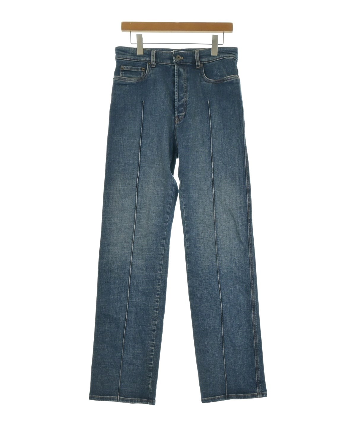 Miu Miu ライト　ブルー　デニム ワイド　パンツ 28サイズ Miu Miu ライト ブルー デニム ワイド パンツ 28サイズ ワイド