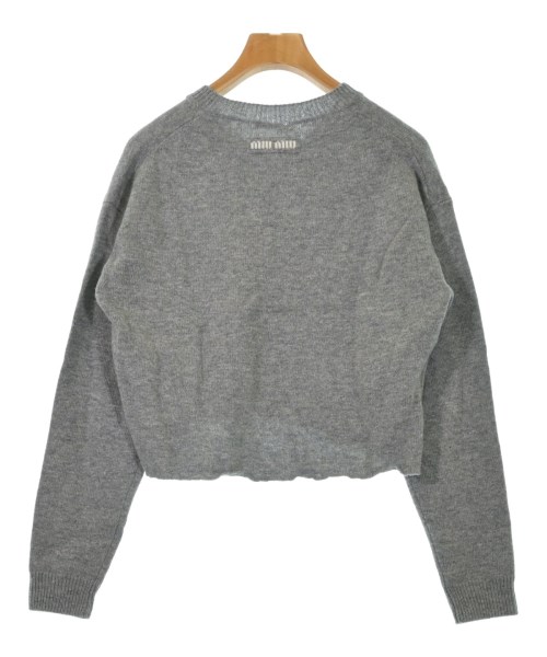 Miu Miu（ミュウミュウ）ニット・セーター グレー サイズ:38(S位) レディース/2200629825055