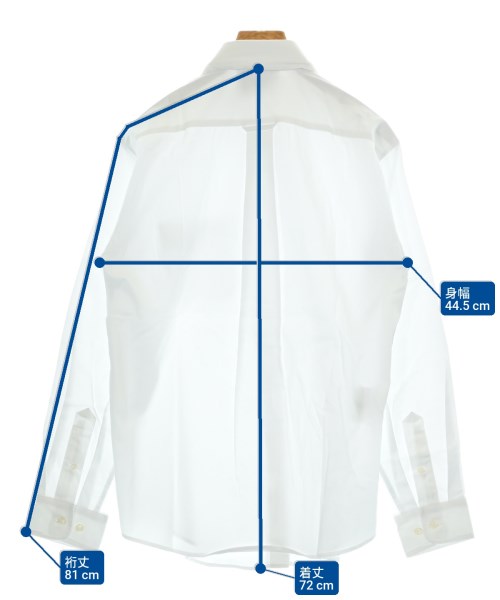 Miu Miu（ミュウミュウ）カジュアルシャツ 白 サイズ:36(XS位) レディース/2200629825086