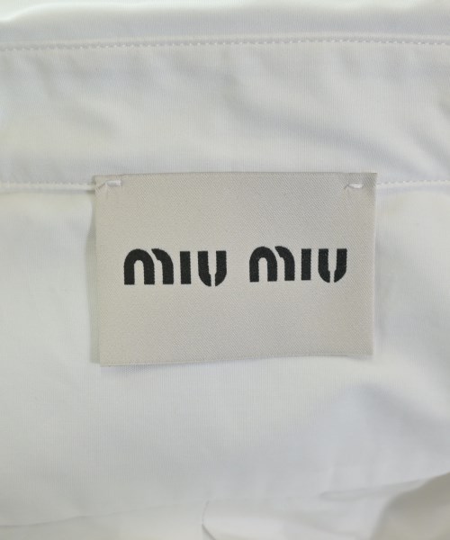 Miu Miu（ミュウミュウ）カジュアルシャツ 白 サイズ:36(XS位) レディース/2200629825093