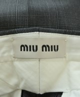 Miu Miu（ミュウミュウ）スラックス グレー サイズ:38(S位) レディース/2200629825116