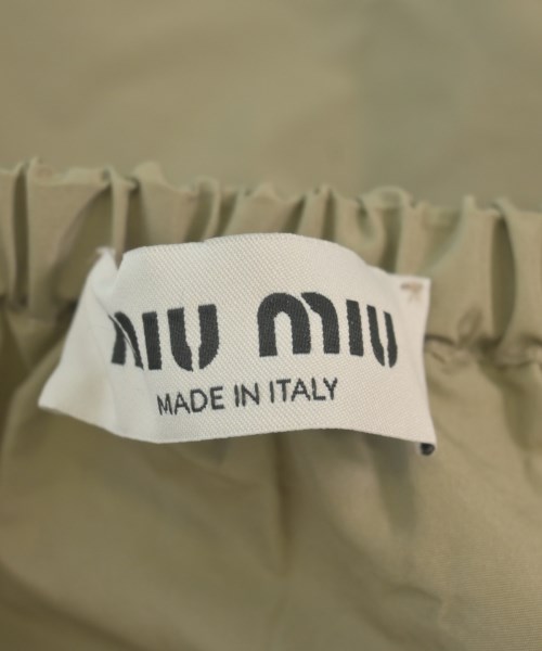 Miu Miu（ミュウミュウ）カジュアルシャツ ベージュ サイズ:38(S位) レディース/2200629825161